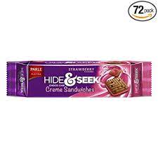 Parle Hide & Seek Strawberry Cream Biscuit